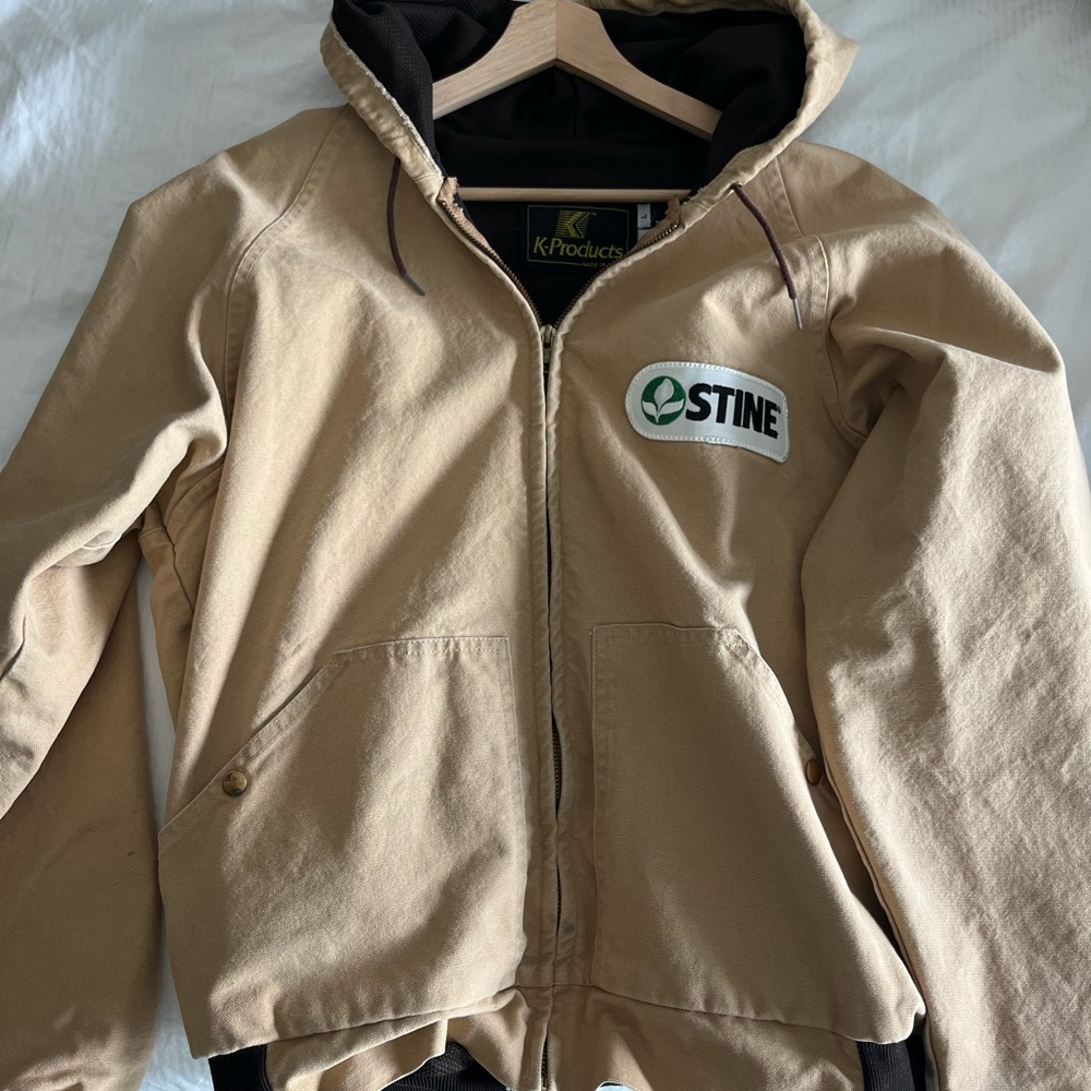 Tan Kids Jacket